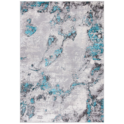 Tapis en viscose moderne abstrait fait main SAFAVIEH Marikka