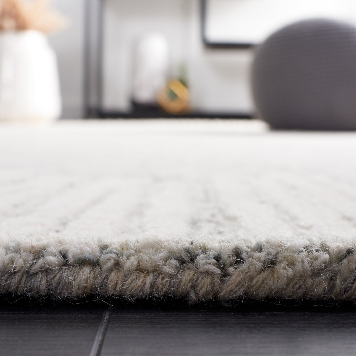 Tapis moderne en laine Sofoula abstrait fait main SAFAVIEH