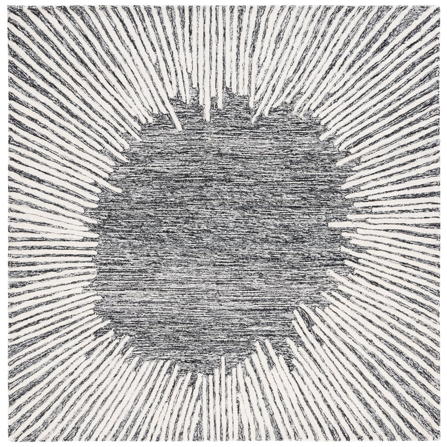 Tapis moderne en laine Sofoula abstrait fait main SAFAVIEH