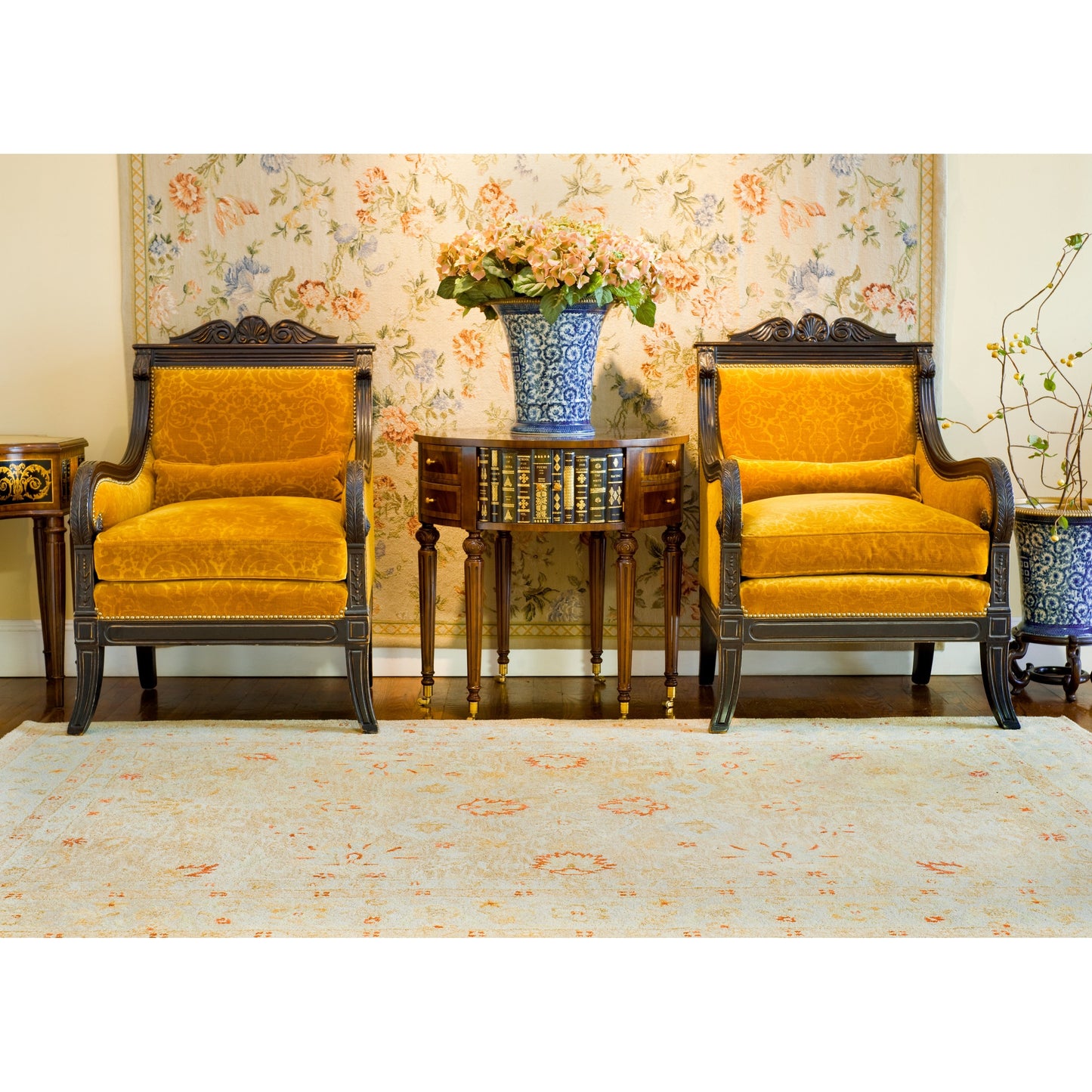 Tapis oriental traditionnel en laine Maysoun fait main SAFAVIEH