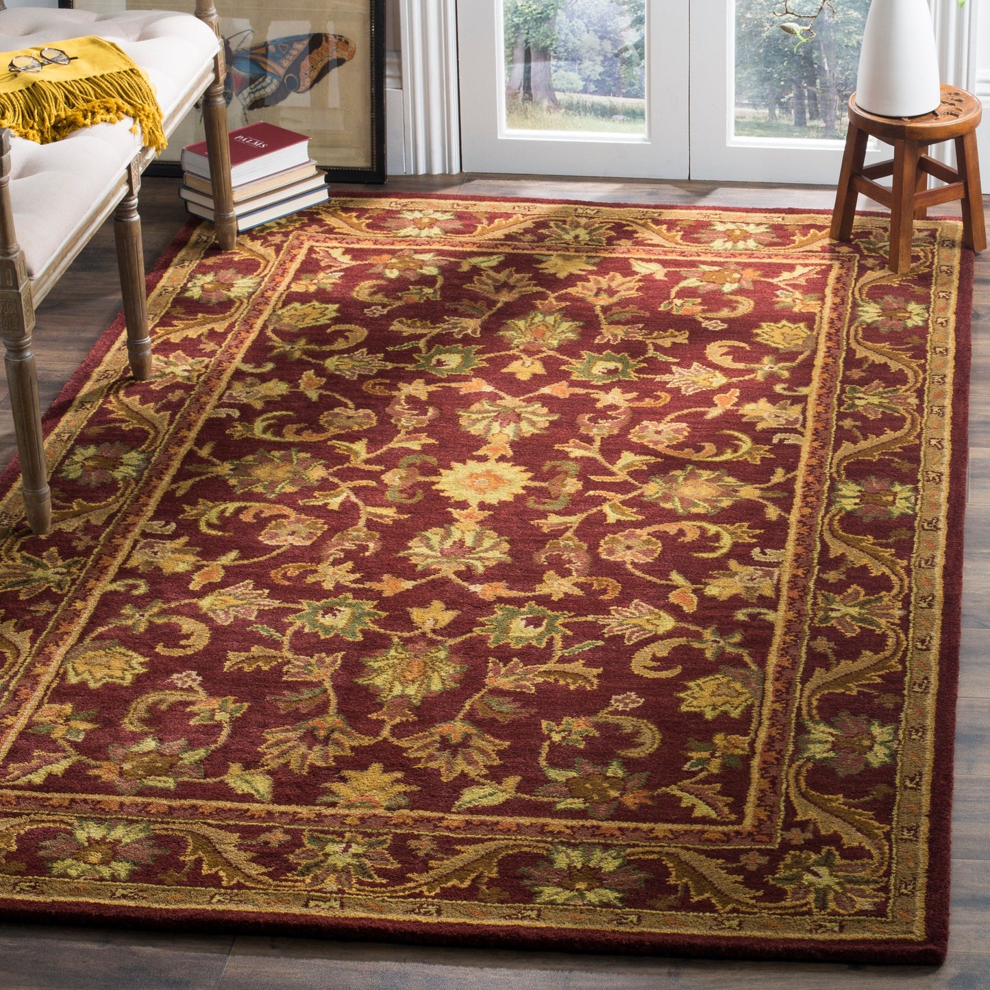 Tapis oriental traditionnel en laine Talvikki fait main SAFAVIEH