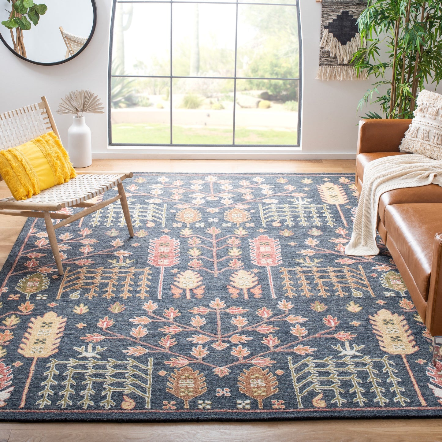 Tapis bohème en laine Aspen Betina fait main SAFAVIEH