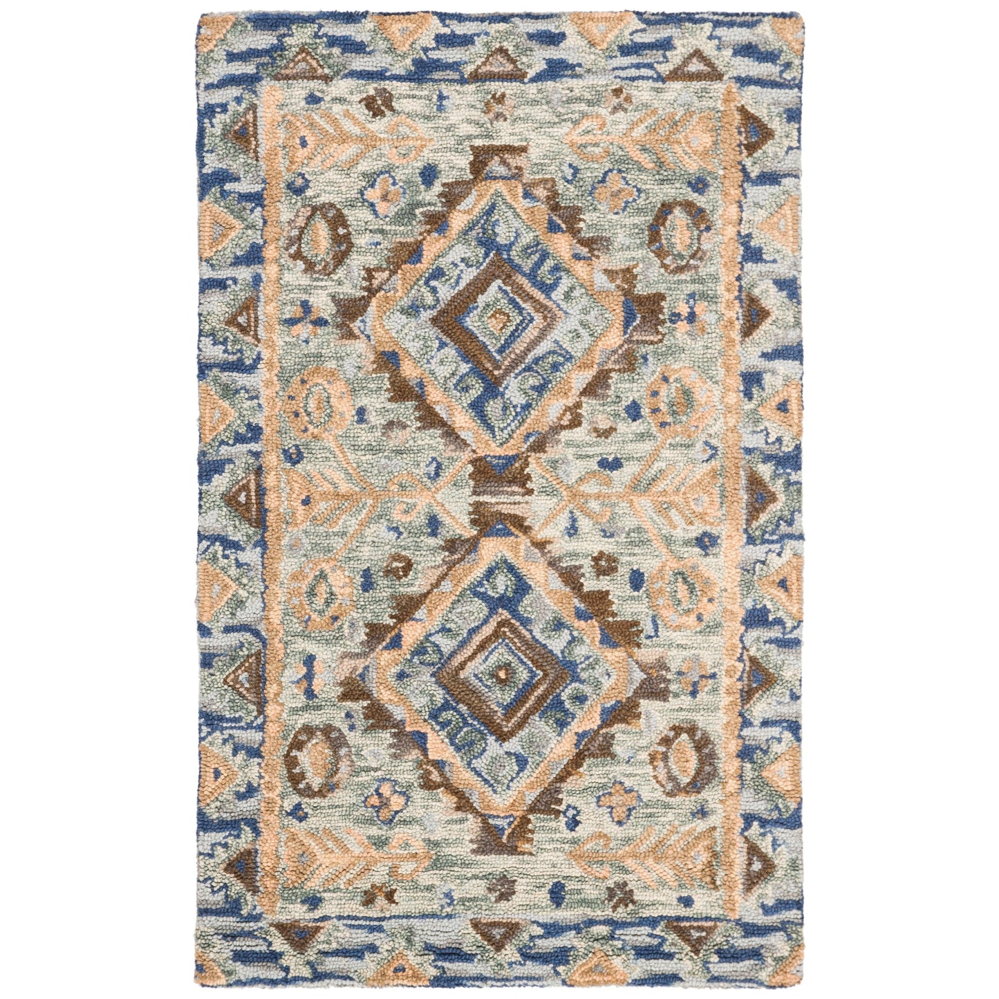 Tapis tribal bohème en laine Aspen Ermira fait main SAFAVIEH