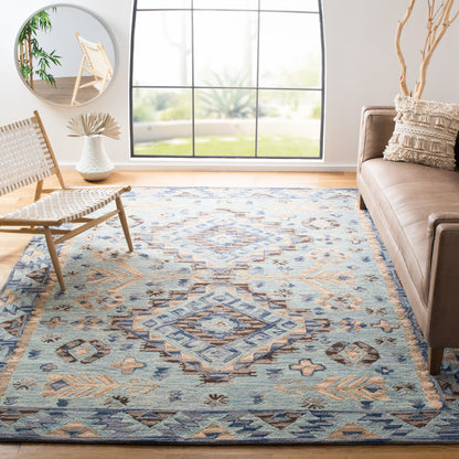 Tapis tribal bohème en laine Aspen Ermira fait main SAFAVIEH