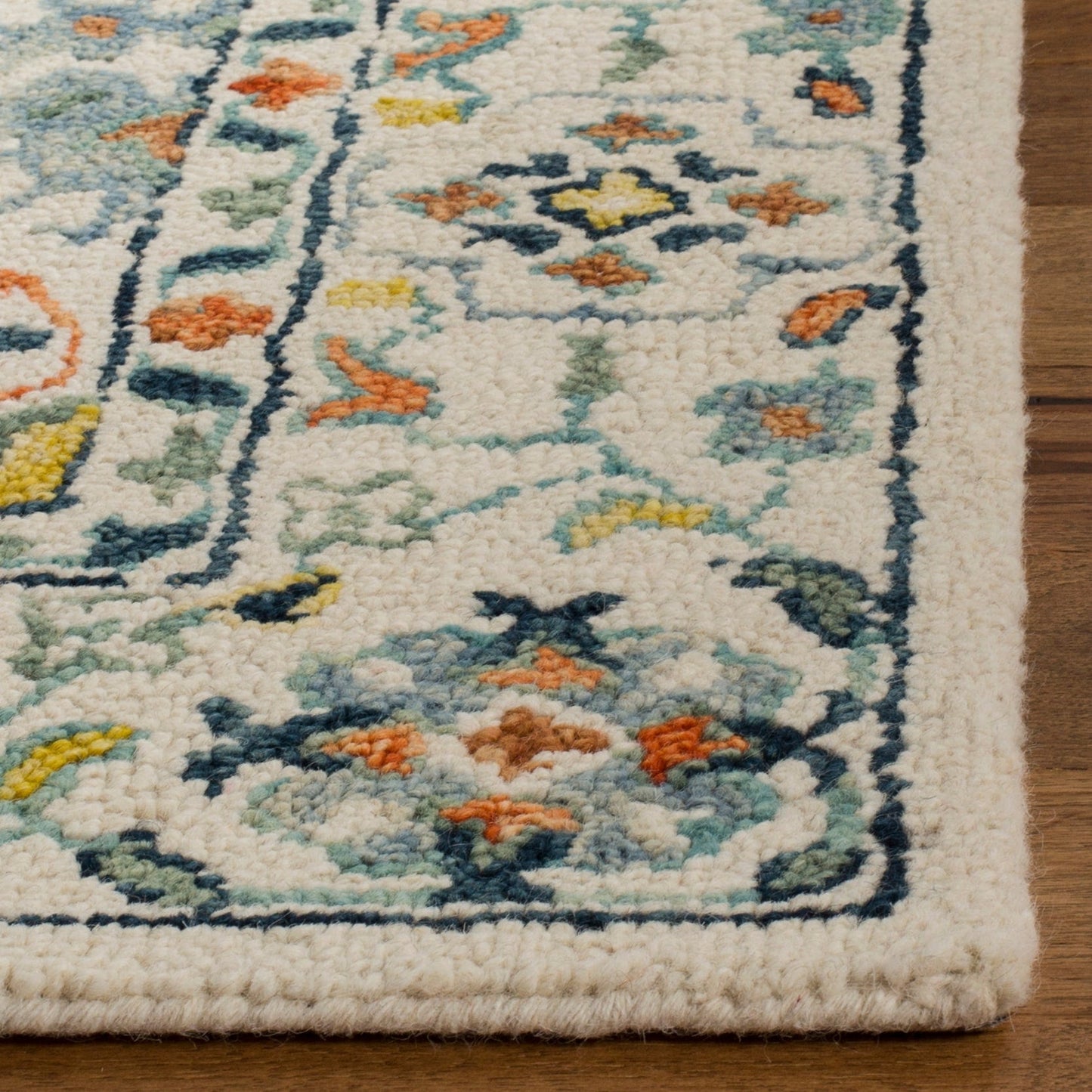 SAFAVIEH Tapis tribal en laine Aspen Gerjanne Boho fait à la main