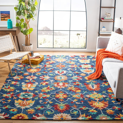 Tapis tribal bohème en laine Aspen Guldeniz fait main SAFAVIEH