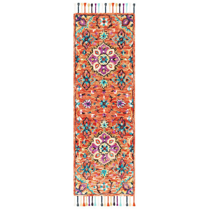 Tapis médaillon en laine tribale bohème Aspen Irmingard fait main SAFAVIEH