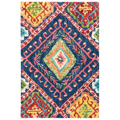 Tapis tribal bohème en laine Aspen Marisca fait main SAFAVIEH