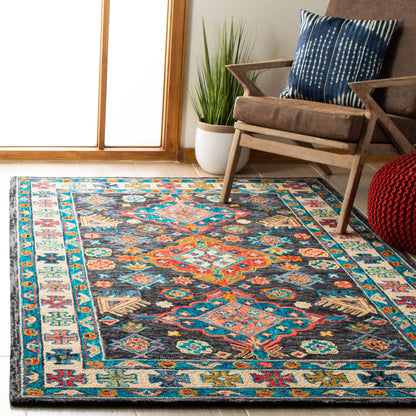 SAFAVIEH Tapis en laine bohème Aspen Sigur镁ora fait à la main
