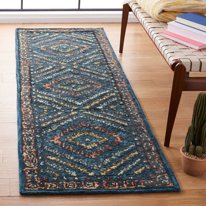 Tapis bohème marocain en laine Aspen Wubbine fait main SAFAVIEH