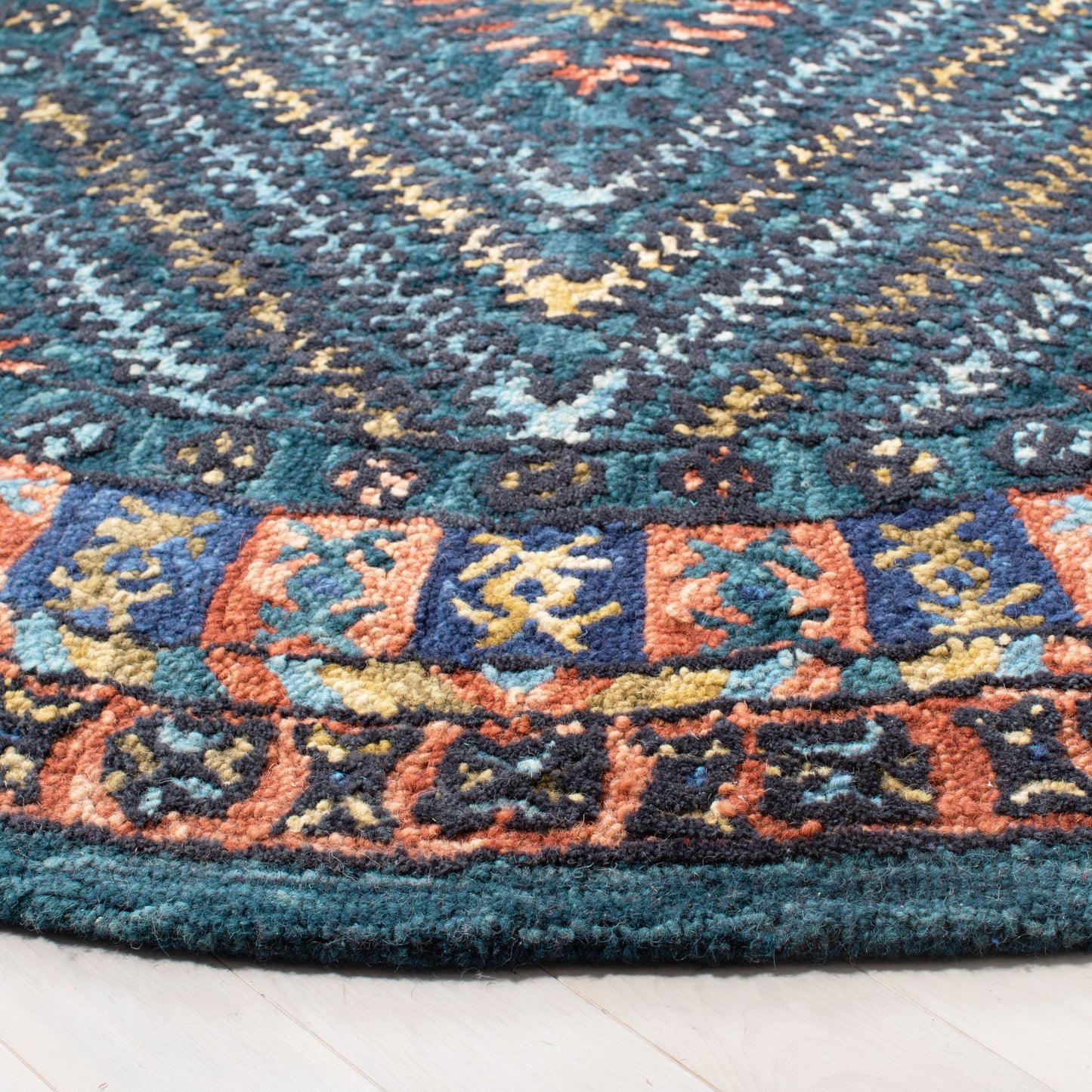 Tapis bohème marocain en laine Aspen Wubbine fait main SAFAVIEH
