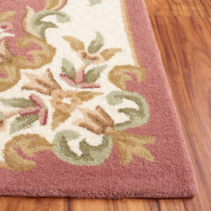 Tapis traditionnel en laine Aubusson Hale fait main SAFAVIEH.