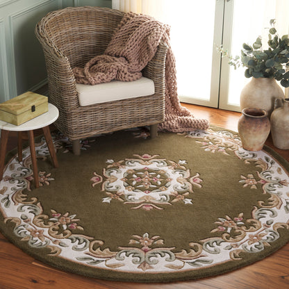 Tapis traditionnel en laine Aubusson Hale fait main SAFAVIEH.