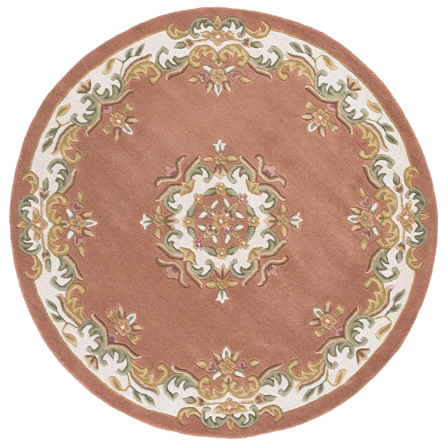 Tapis traditionnel en laine Aubusson Hale fait main SAFAVIEH.