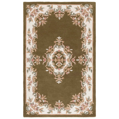 Tapis traditionnel en laine Aubusson Hale fait main SAFAVIEH.