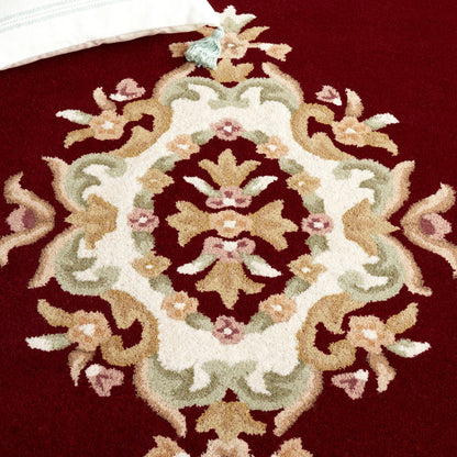 Tapis traditionnel en laine Aubusson Hale fait main SAFAVIEH.