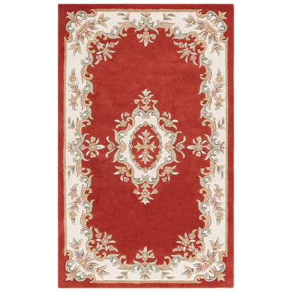 Tapis traditionnel en laine Aubusson Hale fait main SAFAVIEH.