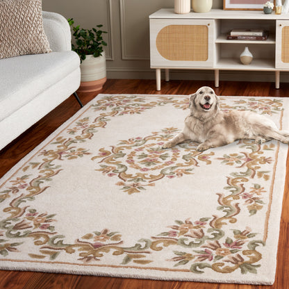 Tapis traditionnel en laine Aubusson Hale fait main SAFAVIEH.