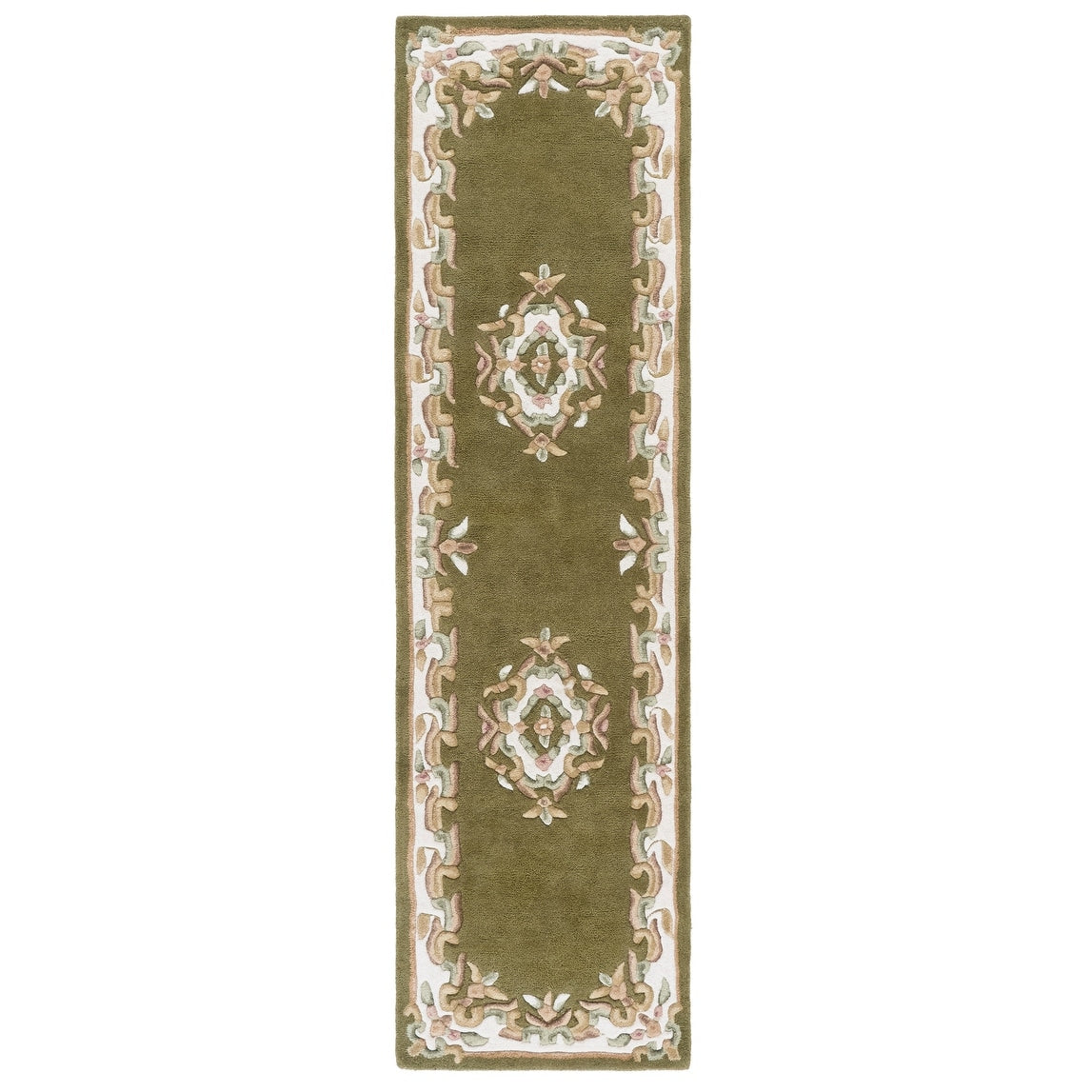 Tapis traditionnel en laine Aubusson Hale fait main SAFAVIEH.
