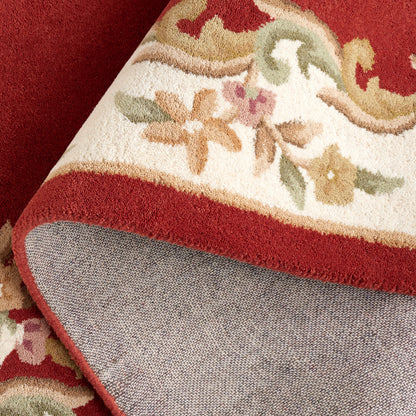 Tapis traditionnel en laine Aubusson Hale fait main SAFAVIEH.