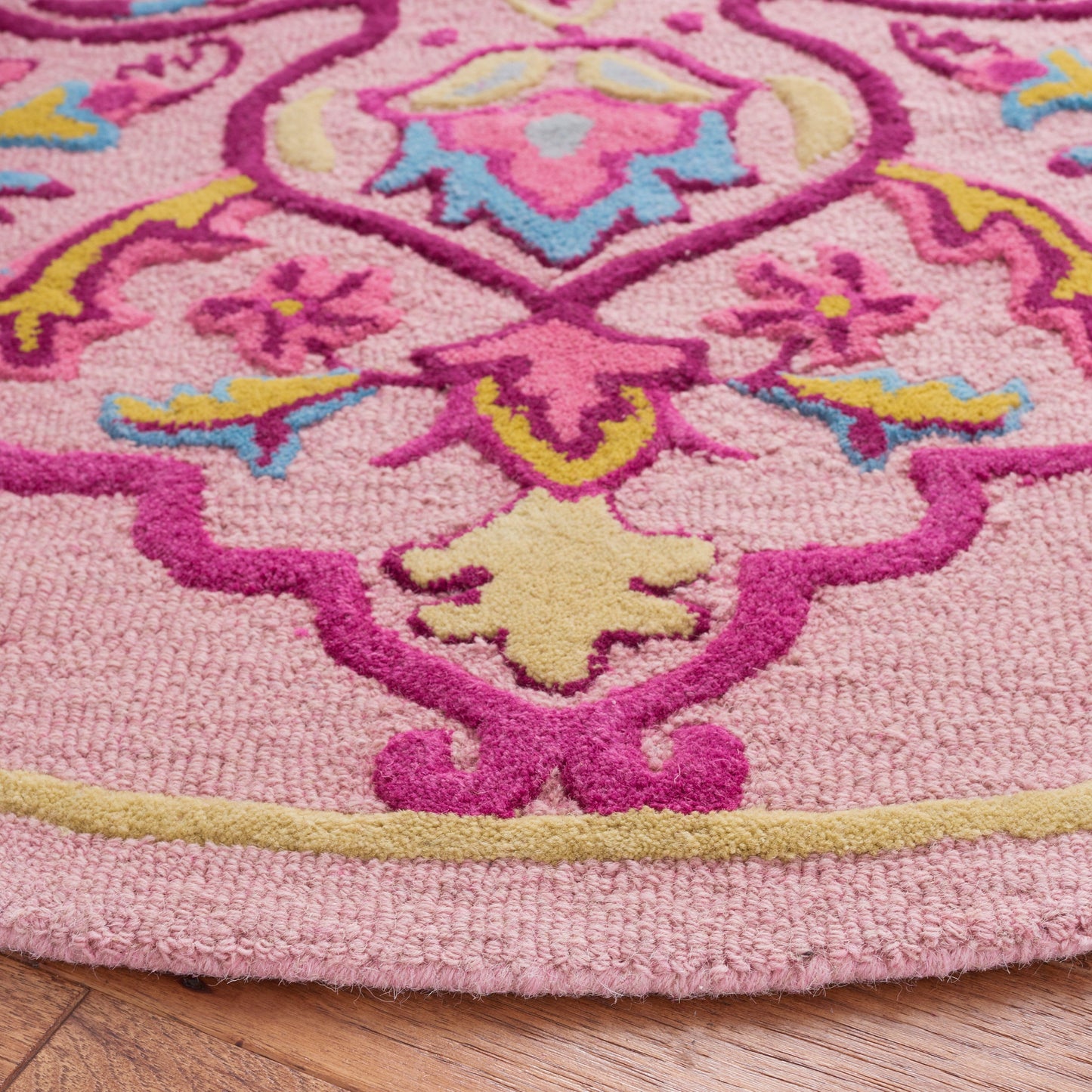 Tapis en laine médaillon Bellagio Cailin fait main SAFAVIEH