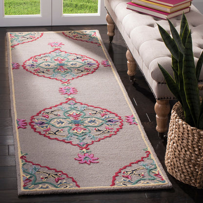 Tapis en laine médaillon Bellagio Cailin fait main SAFAVIEH