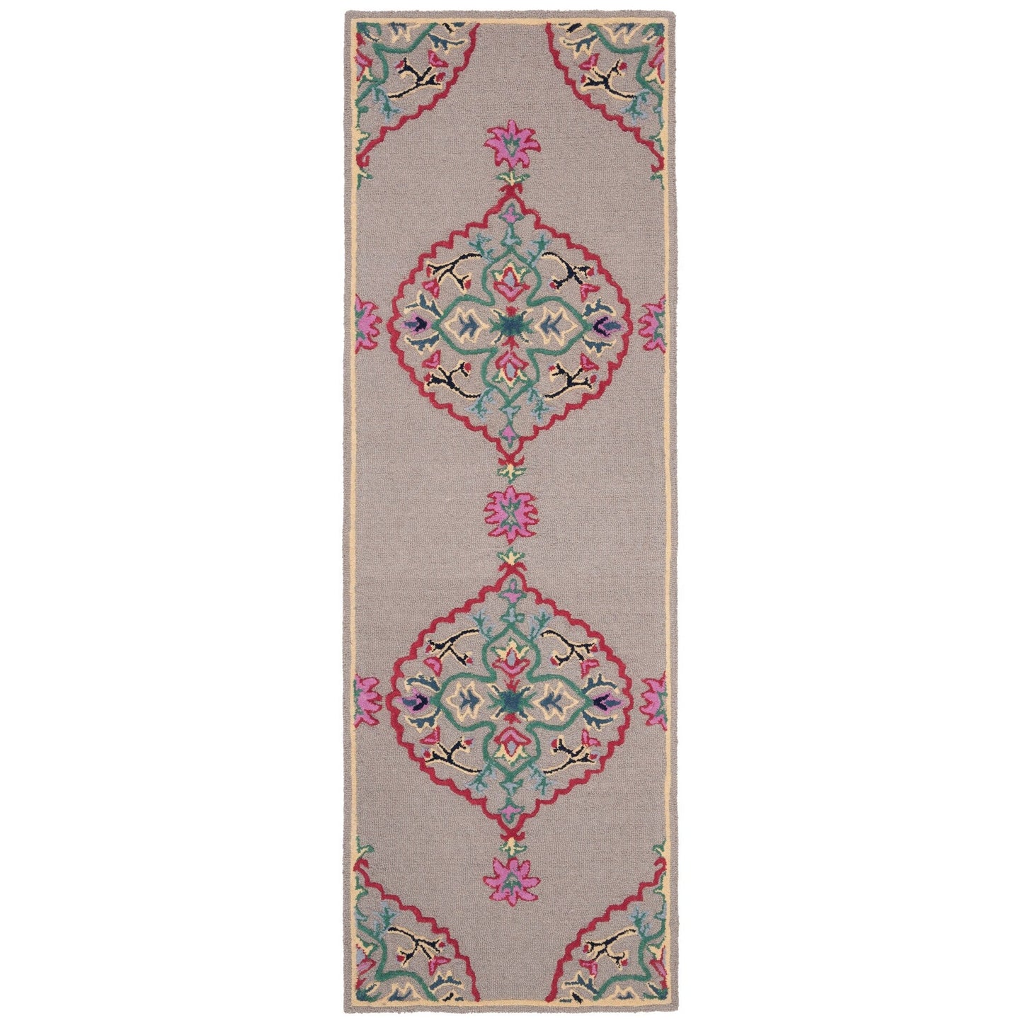 Tapis en laine médaillon Bellagio Cailin fait main SAFAVIEH