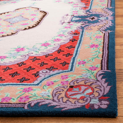 Tapis médaillon oriental en laine fait main Bellagio Tatevik de SAFAVIEH