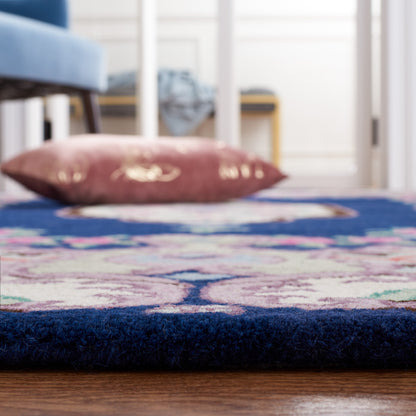 Tapis médaillon oriental en laine fait main Bellagio Tatevik de SAFAVIEH