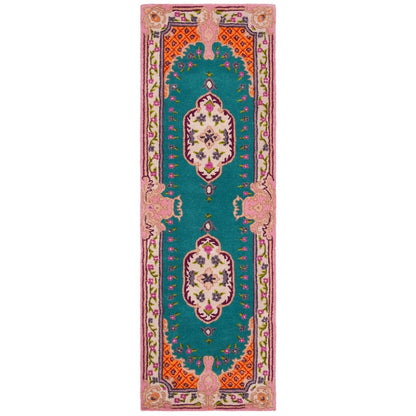 Tapis médaillon oriental en laine fait main Bellagio Tatevik de SAFAVIEH