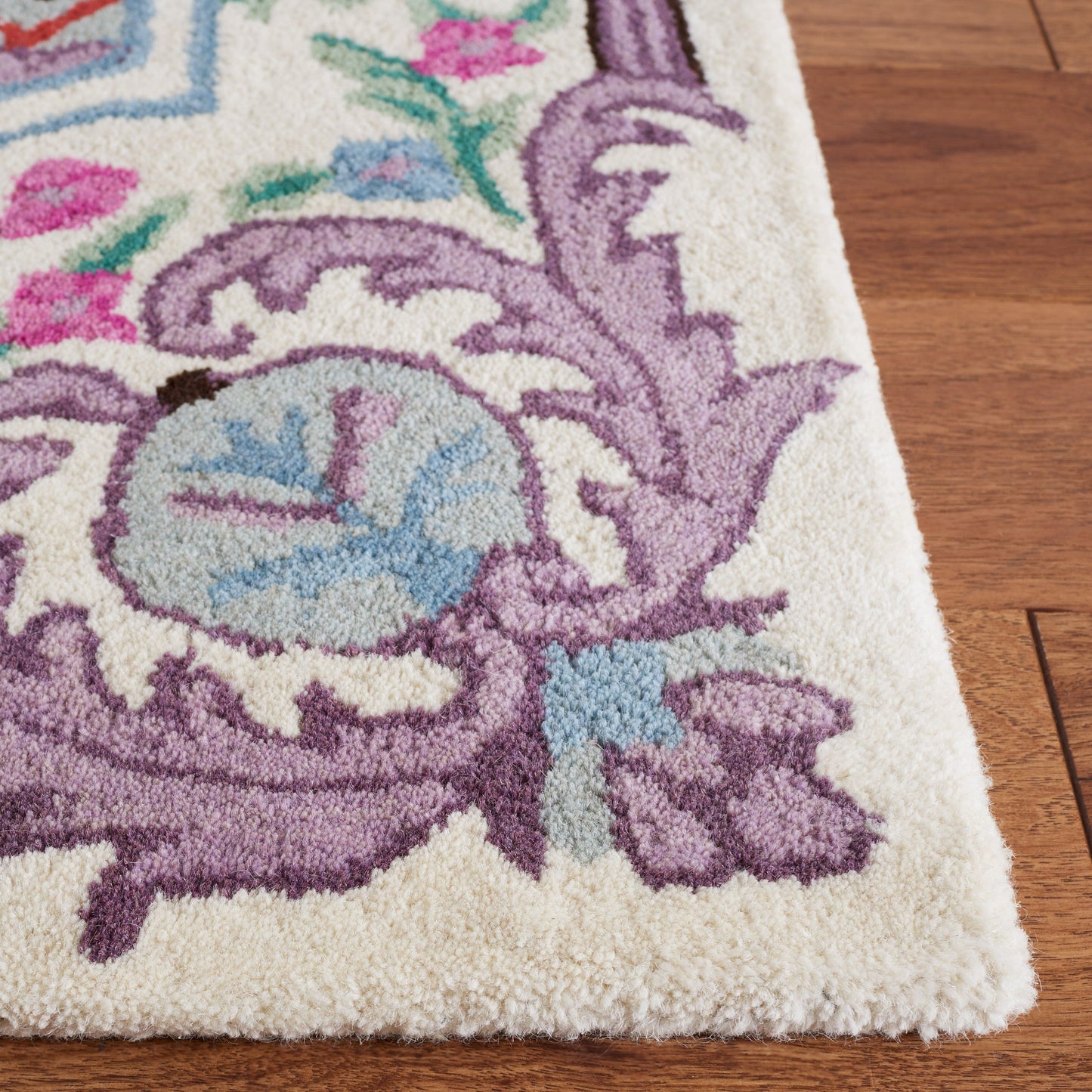 Tapis médaillon oriental en laine fait main Bellagio Tatevik de SAFAVIEH