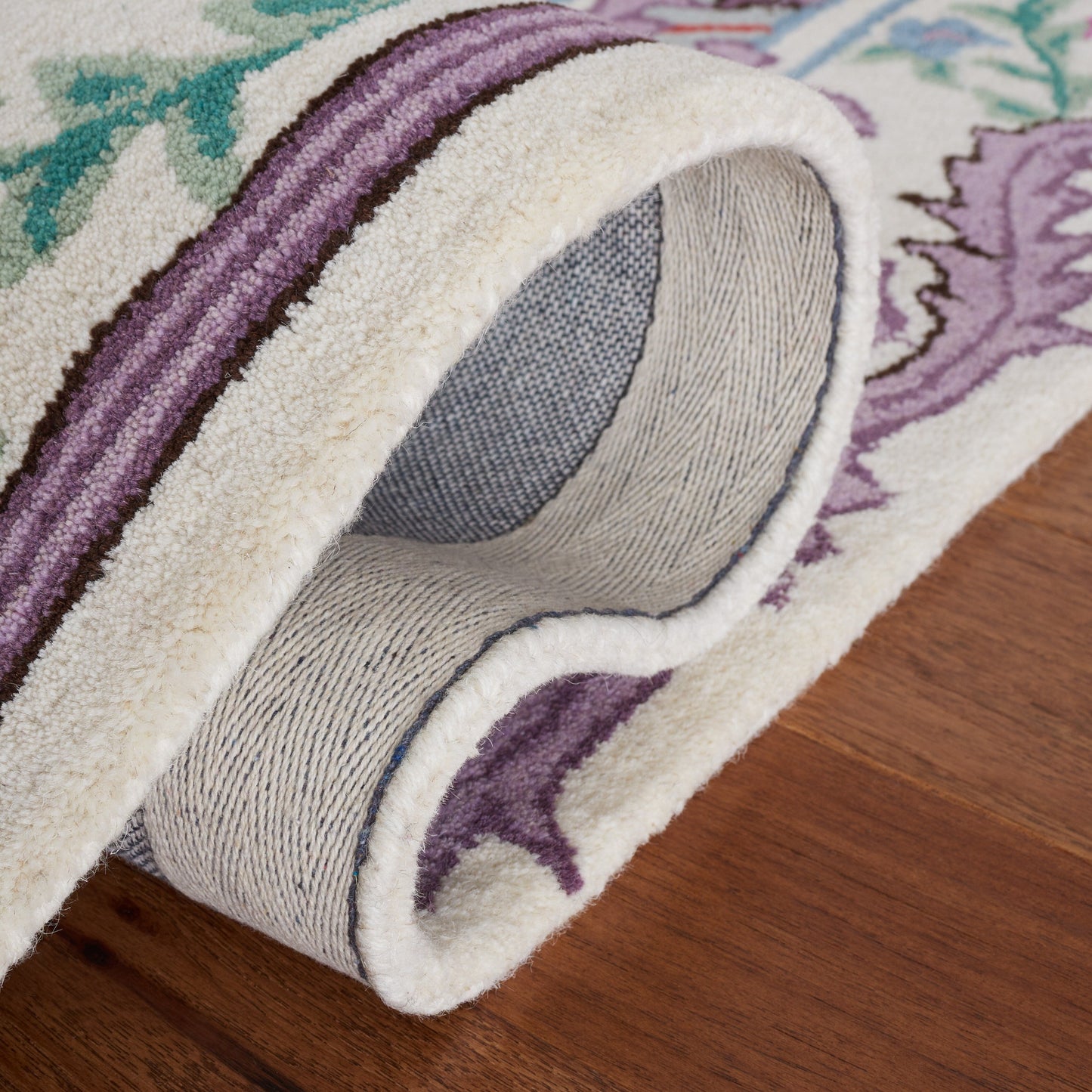 Tapis médaillon oriental en laine fait main Bellagio Tatevik de SAFAVIEH