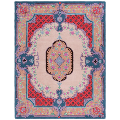 Tapis médaillon oriental en laine fait main Bellagio Tatevik de SAFAVIEH