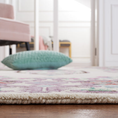 Tapis médaillon oriental en laine fait main Bellagio Tatevik de SAFAVIEH