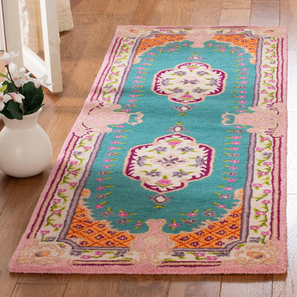 Tapis médaillon oriental en laine fait main Bellagio Tatevik de SAFAVIEH