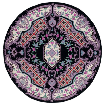 Tapis médaillon oriental en laine fait main Bellagio Tatevik de SAFAVIEH