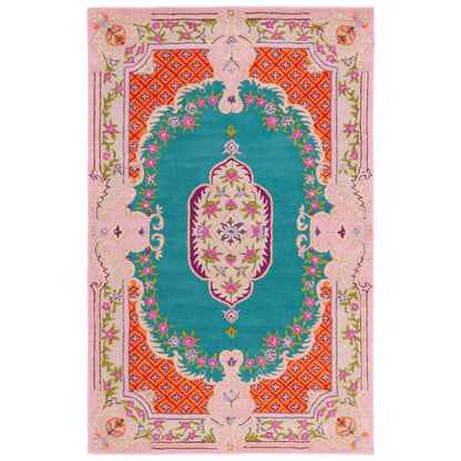 Tapis médaillon oriental en laine fait main Bellagio Tatevik de SAFAVIEH