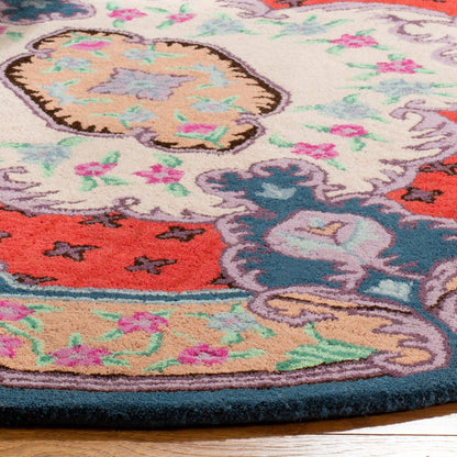 Tapis médaillon oriental en laine fait main Bellagio Tatevik de SAFAVIEH