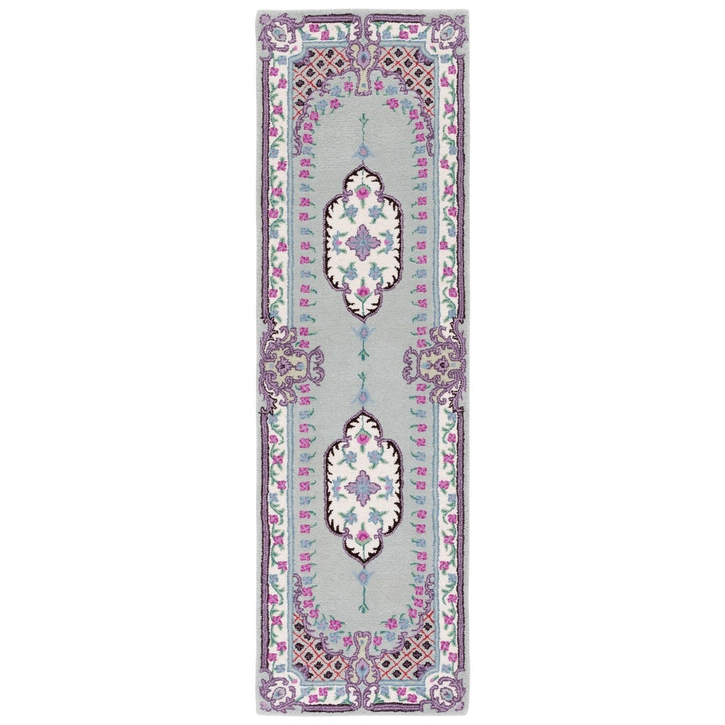 Tapis médaillon oriental en laine fait main Bellagio Tatevik de SAFAVIEH