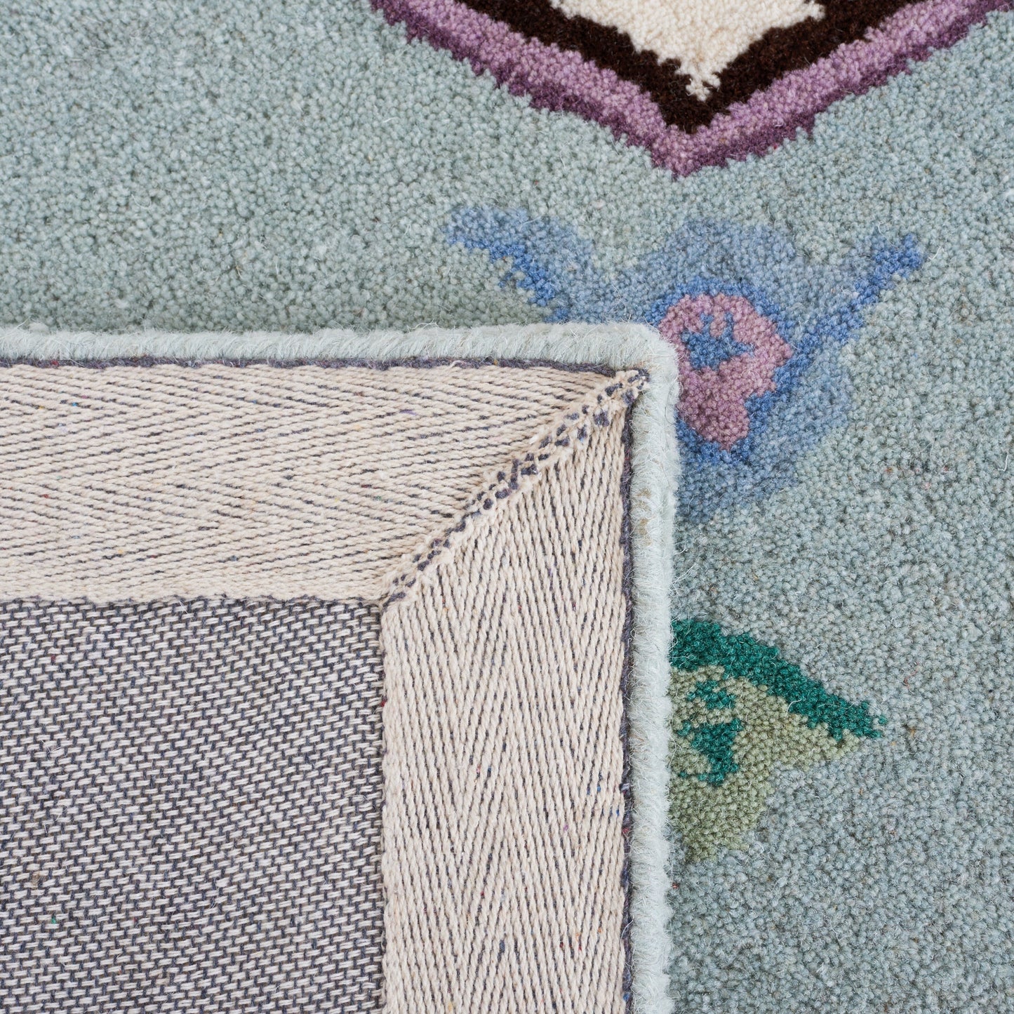 Tapis médaillon oriental en laine fait main Bellagio Tatevik de SAFAVIEH