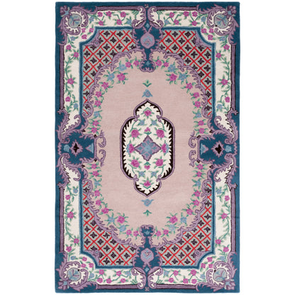 Tapis médaillon oriental en laine fait main Bellagio Tatevik de SAFAVIEH