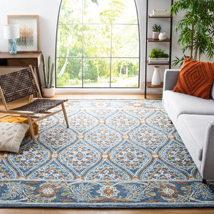 Tapis traditionnel en laine Ademara fait main SAFAVIEH Blossom