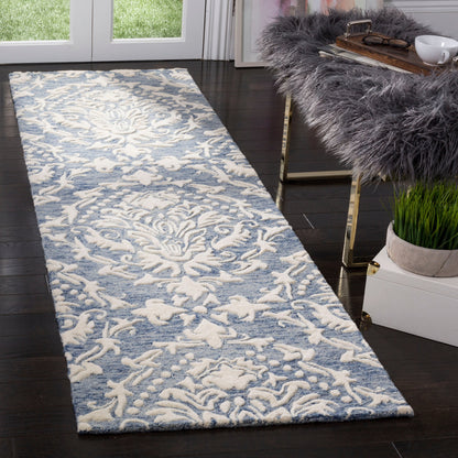 Tapis moderne en laine florale fait main SAFAVIEH Blossom Ambroisine