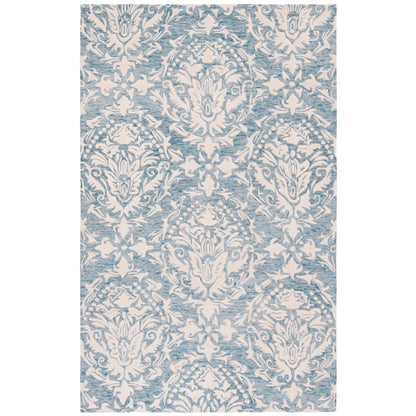 Tapis moderne en laine florale fait main SAFAVIEH Blossom Ambroisine