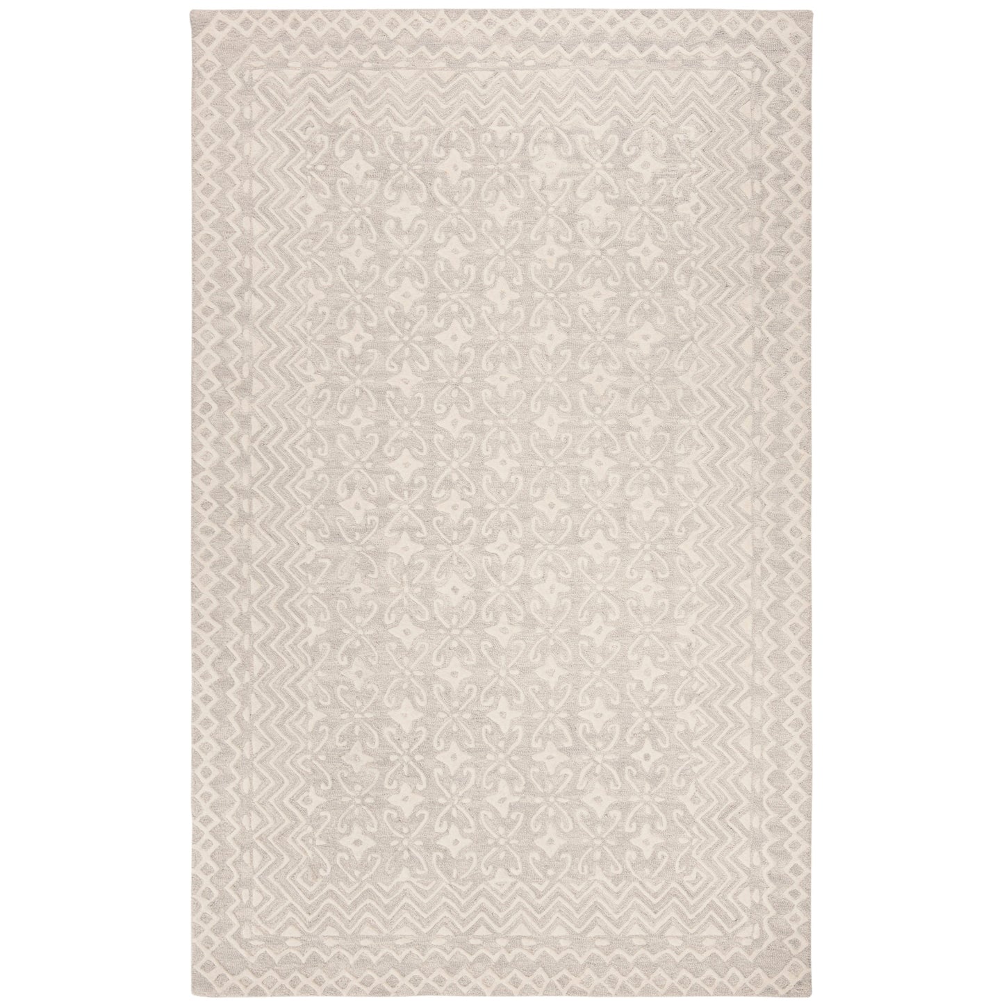 Tapis moderne en laine florale fait main SAFAVIEH Blossom Barbara