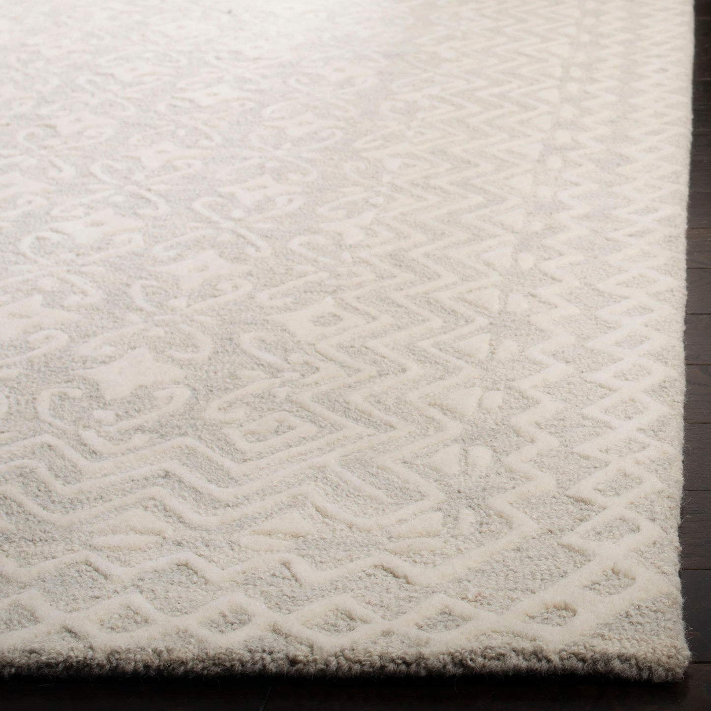 Tapis moderne en laine florale fait main SAFAVIEH Blossom Barbara