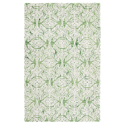 Tapis moderne en laine florale SAFAVIEH fait main Blossom Cateluta