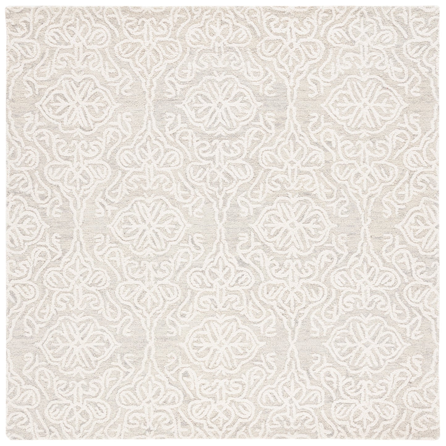 Tapis moderne en laine florale SAFAVIEH fait main Blossom Cateluta