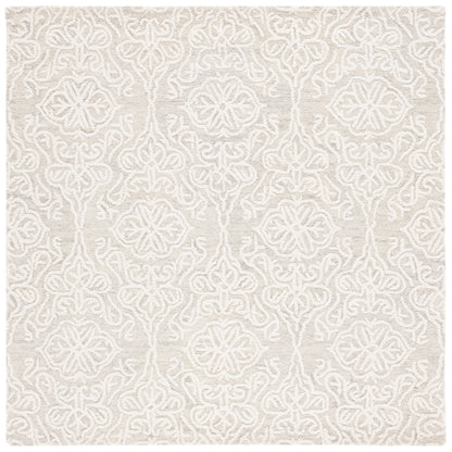 Tapis moderne en laine florale SAFAVIEH fait main Blossom Cateluta