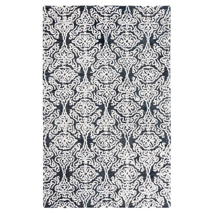 Tapis moderne en laine florale SAFAVIEH fait main Blossom Cateluta